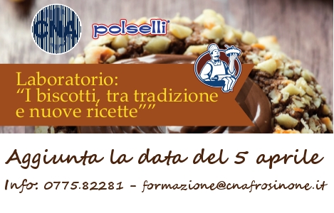 Featured image for “Laboratorio: “I biscotti, tra tradizione e nuove ricette” – Aggiunta la data del 5 aprile”