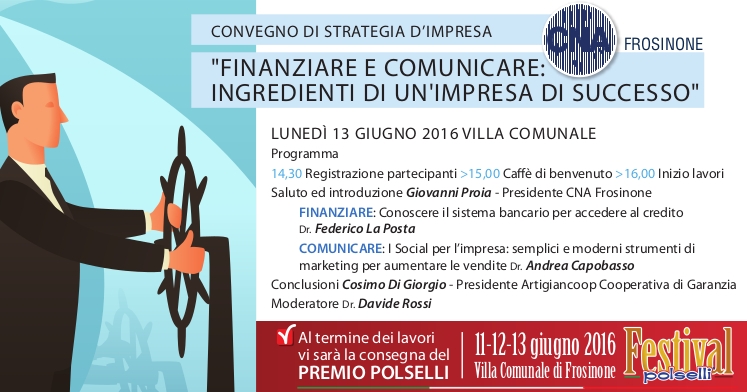 Featured image for ““Finanziare e comunicare: ingredienti di un’impresa di successo”- 13 giugno Frosinone”
