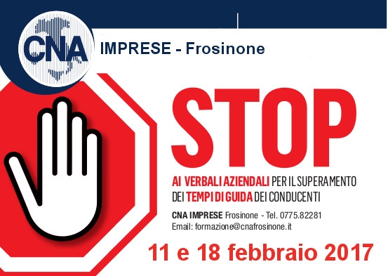 Featured image for “Autotrasporto. Corso tempi di guida/riposo – febbraio 2017”