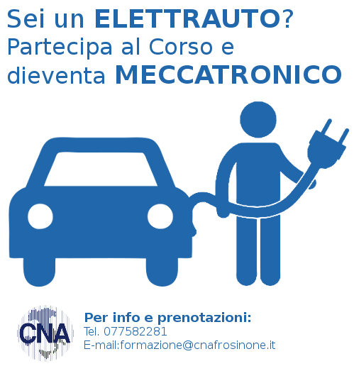 Featured image for “Sei un ELETTRAUTO? Partecipa al CORSO per diventare MECCATRONICO – Inizio gennaio 2018”