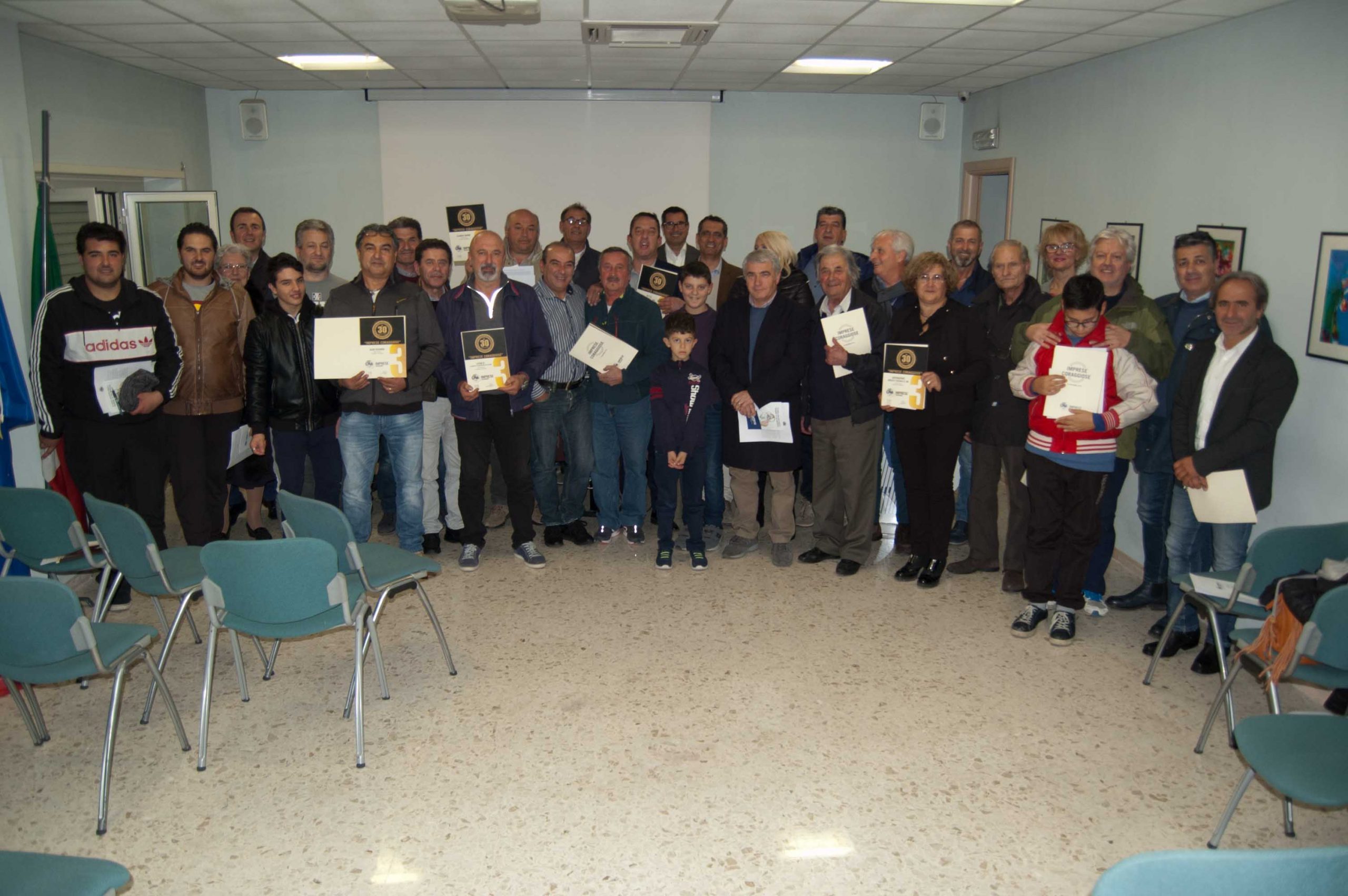 Featured image for “PREMIO IMPRESE CORAGGIOSE, un riconoscimento della CNA alle Imprese più longeve”