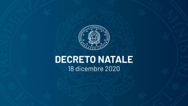 Featured image for “Coronavirus. Restrizioni per il periodo delle feste natalizie”