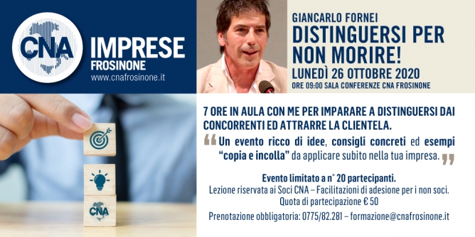 Featured image for “Distinguersi per non morire – Imparare a distinguersi dalla concorrenza ed attrarre clienti”