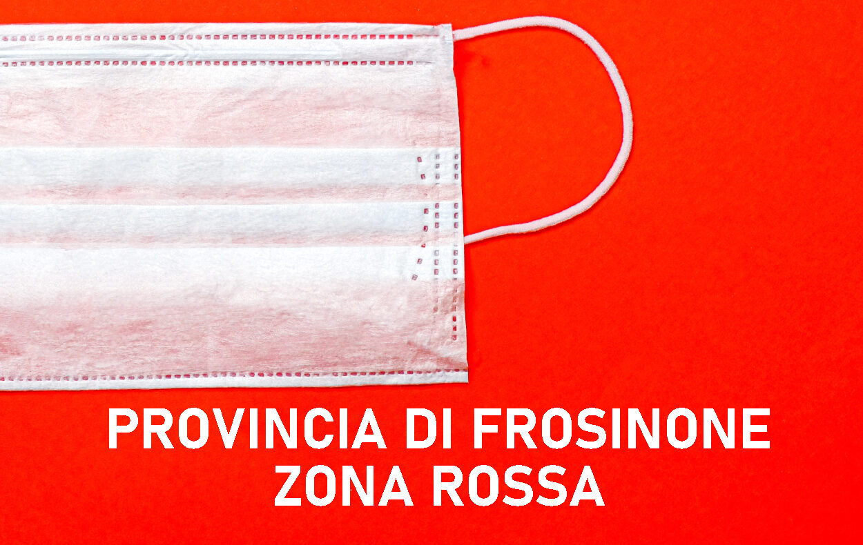 Featured image for “La provincia di Frosinone  diventa zona rossa”
