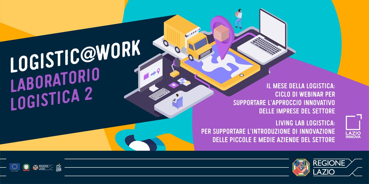 Featured image for “Opportunità di sviluppo per la Logistica da Lazio Innova”