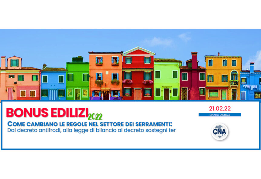Bonus Edilizia 2022