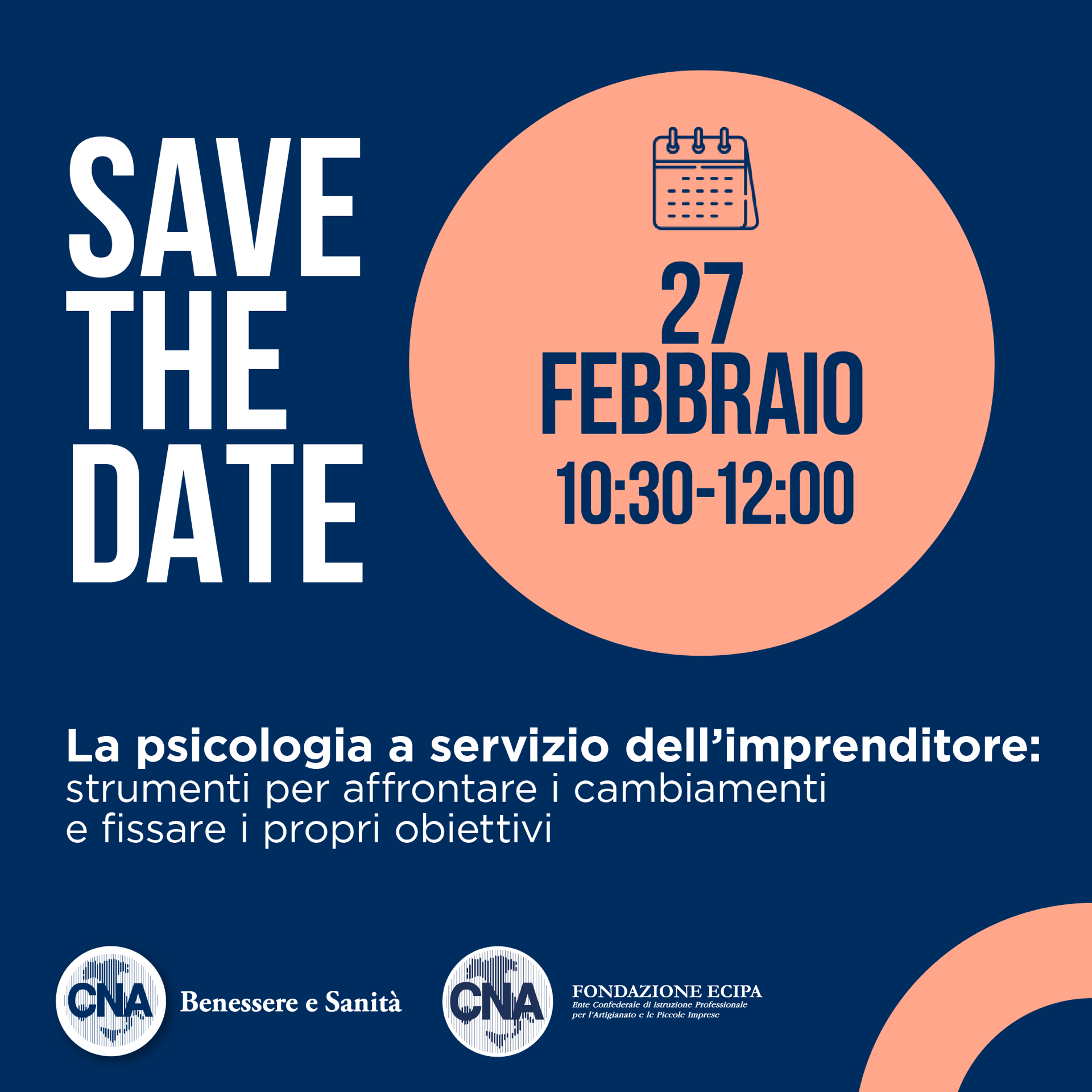 Featured image for “Benessere/Sanità – Webinar “La psicologia al servizio dell’imprenditore””