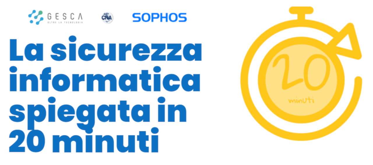 Featured image for “CNA – La Sicurezza Informatica spiegata in 20 minuti”