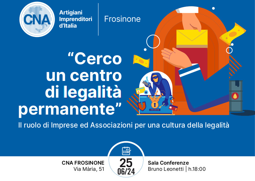 Featured image for “Evento pubblico CNA: “Cerco un centro di legalità permanente””