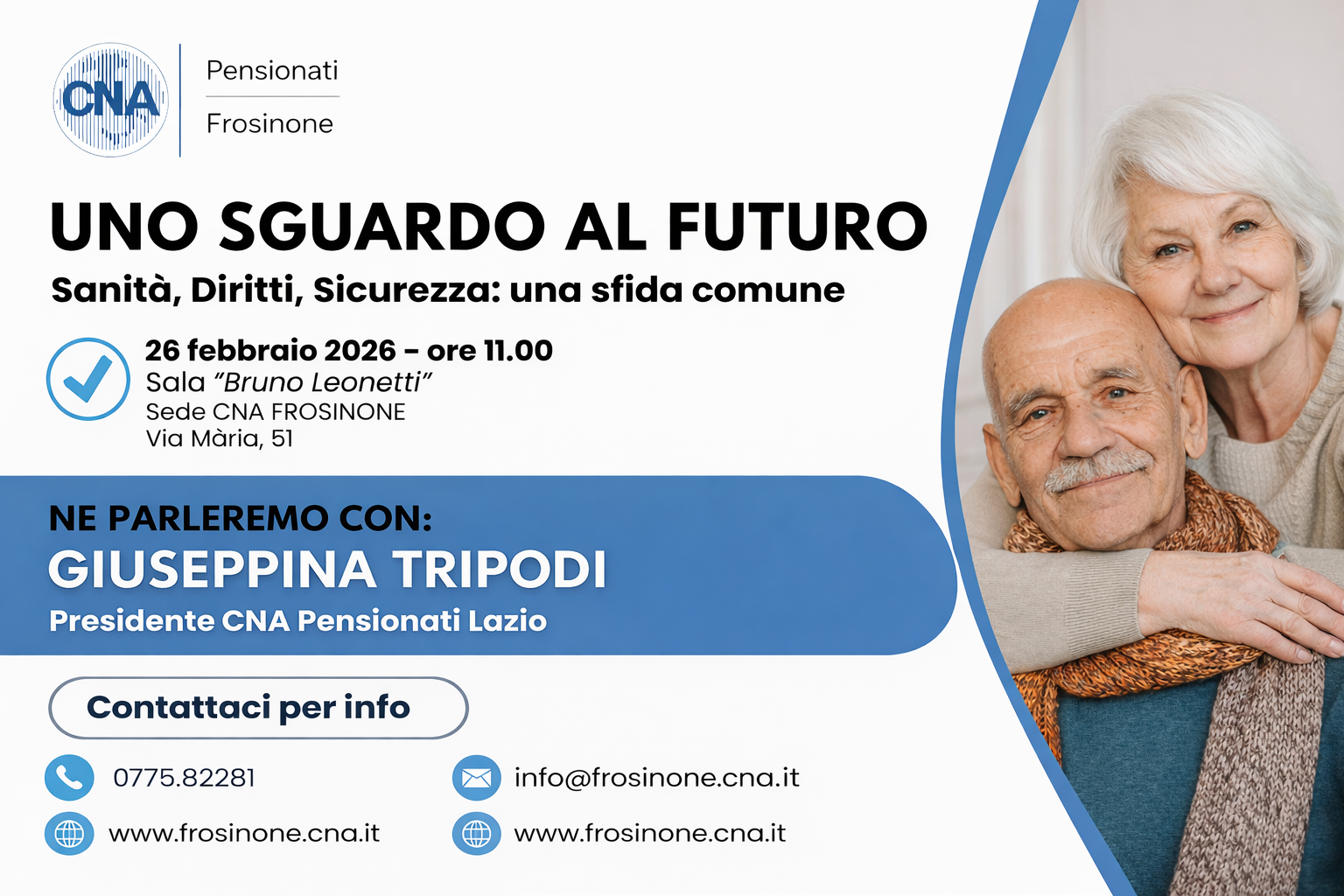 Featured image for “Al via gli eventi culturali di CNA Pensionati Frosinone”