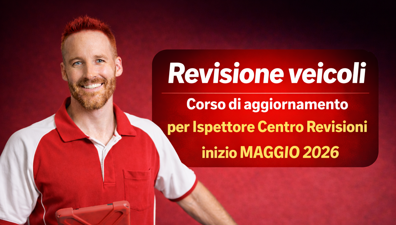 Featured image for “Revisione veicoli – Corso di aggiornamento per Ispettore Centro Revisioni”