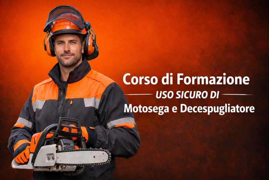corso utilizzo motosega e decespugliatore a Frosinone