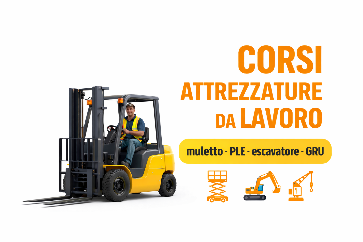Featured image for “Corsi obbligatori per attrezzature da lavoro MAGGIO 2026”