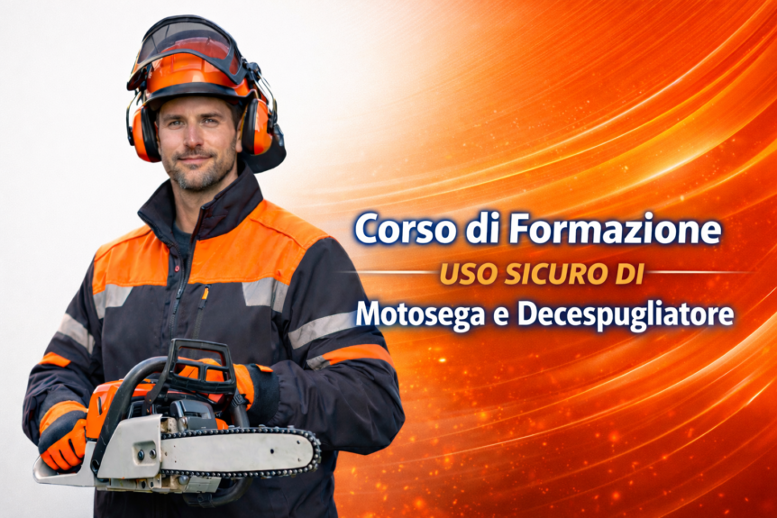 Corso utilizzo motosega e decespugliatore Frosinone